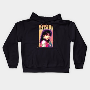 Seiko Matsuda --- Retro 80s Fan Art Design Kids Hoodie